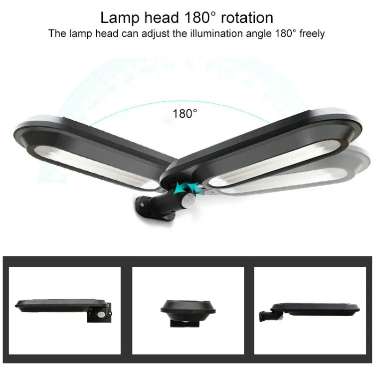 18개 LED 600LM IP65 방수 태양광 정원등 본체 유도등 가로등