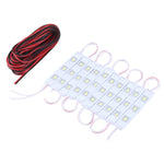 30 LED 5630 SMD LED 모듈 백색 조명 방수 장식 조명, 5M 케이블 길이, DC 12V, 30 LED 5630 SMD