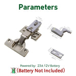 0.3W Universal Inner Hinge LED Sensor lamp Cupboard 3 LEDs Night light Auto ON/OFF Bulb, 1 PCS White Light, 1 PCS Warm White