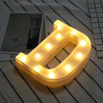 건전지 작동 따뜻한 백색 스탠딩 행잉 LED 휴일 조명, A, N, B, O, C, P, D, Q, E, R, F, G, T, U, V, I, W, J, K, X, L, M, Z