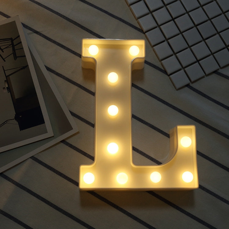 건전지 작동 따뜻한 백색 스탠딩 행잉 LED 휴일 조명, A, N, B, O, C, P, D, Q, E, R, F, G, T, U, V, I, W, J, K, X, L, M, Z