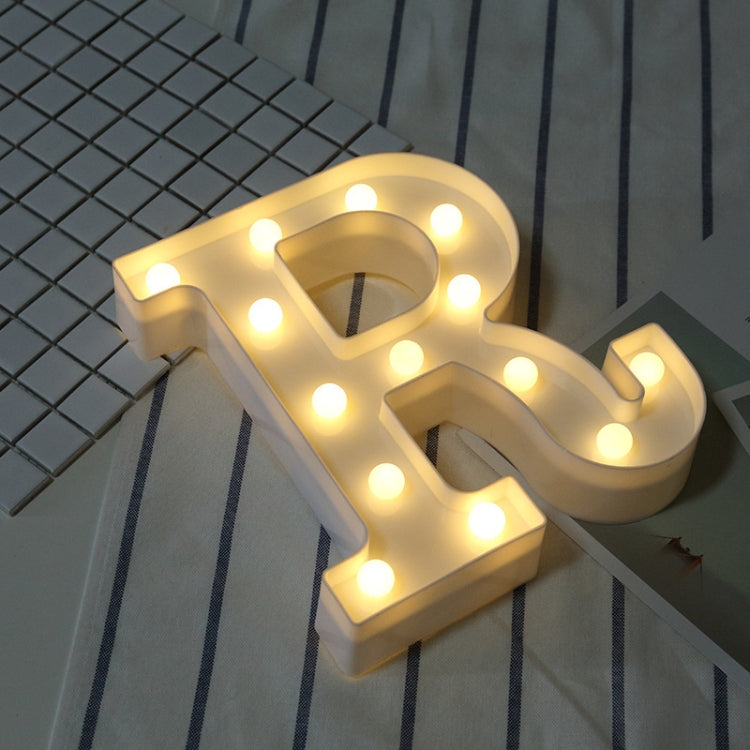 건전지 작동 따뜻한 백색 스탠딩 행잉 LED 휴일 조명, A, N, B, O, C, P, D, Q, E, R, F, G, T, U, V, I, W, J, K, X, L, M, Z