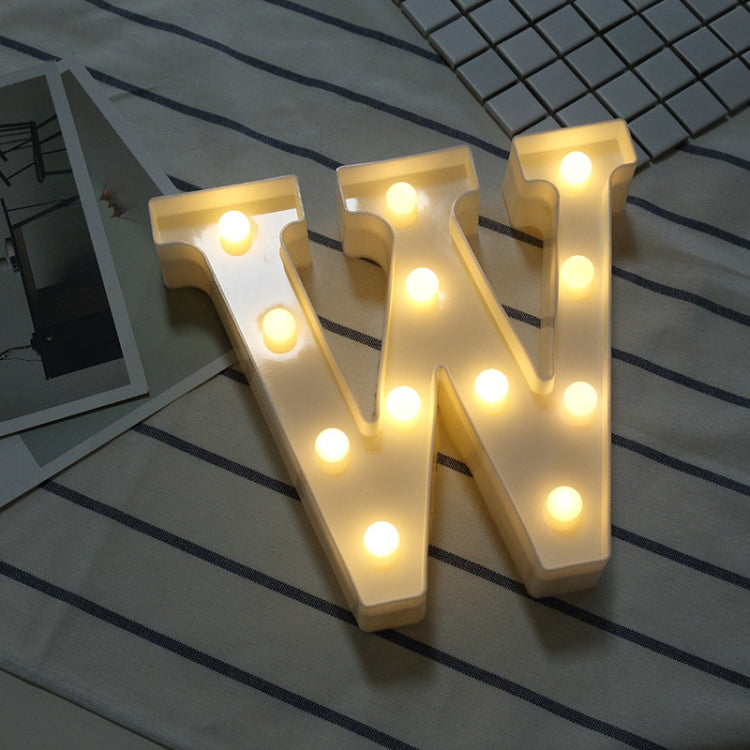 건전지 작동 따뜻한 백색 스탠딩 행잉 LED 휴일 조명, A, N, B, O, C, P, D, Q, E, R, F, G, T, U, V, I, W, J, K, X, L, M, Z