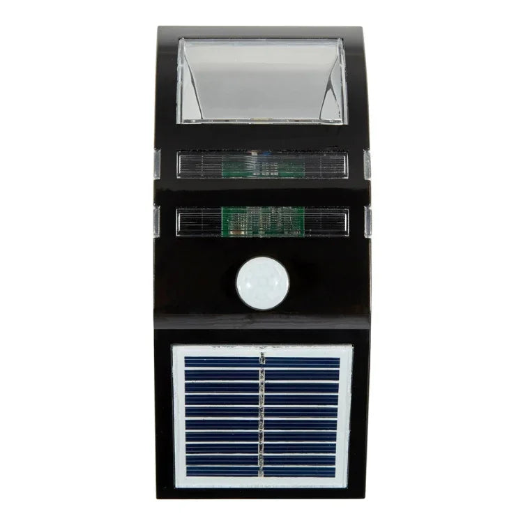 80 LM 6000-6500K 야외 벽등 5V 0.5W 태양광 패널 포함, 0.2W 백색등