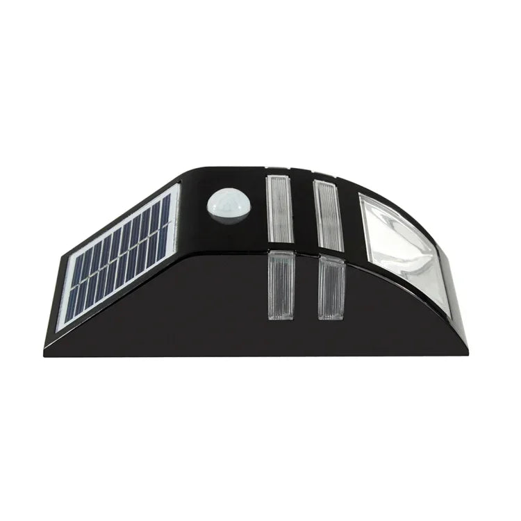 80 LM 6000-6500K 야외 벽등 5V 0.5W 태양광 패널 포함, 0.2W 백색등
