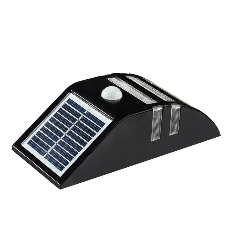 80 LM 6000-6500K 야외 벽등 5V 0.5W 태양광 패널 포함, 0.2W 백색등