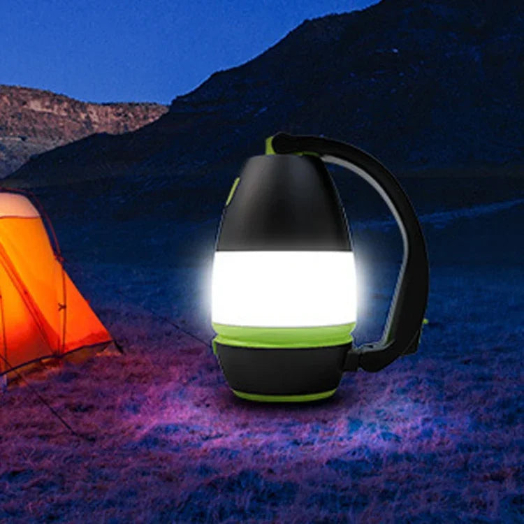 L001 5W USB 충전 휴대용 LED 캠핑등 파워뱅크 기능 포함(녹색), LED6908, LED6908L, LED6908R
