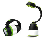 L001 5W USB 충전 휴대용 LED 캠핑등 파워뱅크 기능 포함(녹색), LED6908, LED6908L, LED6908R