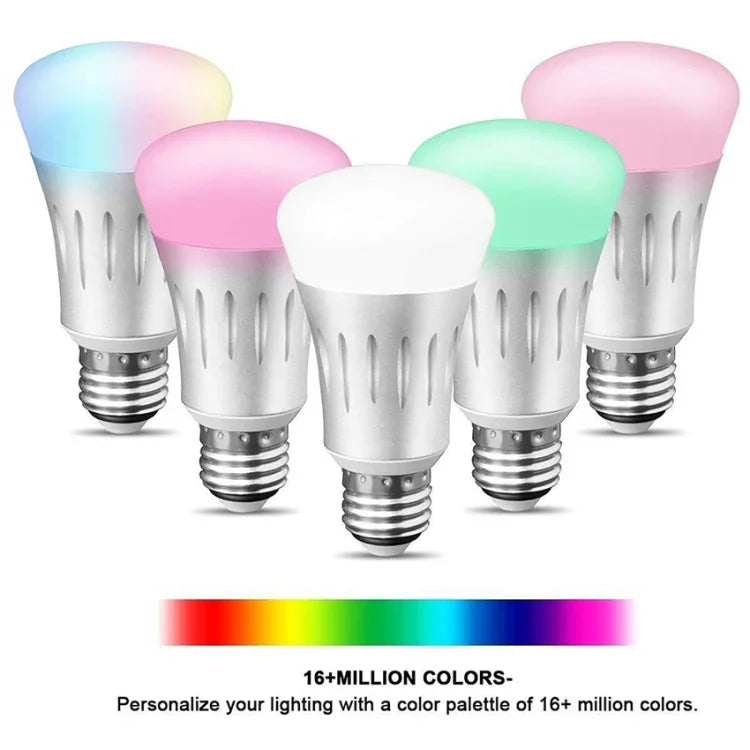 6000K+RGB 600 루멘 Alexa & Google Home 호환, AC 175-255V