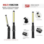 W552 280LM USB 충전식 접이식 휴대용 작업 비상등, 크기: 13.5 x 3.8cm, W552