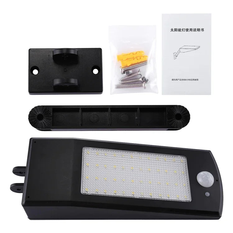 48 LEDs SMD 2835 900 LM 각도 조절 에너지 절약 조명 5V 3.2W 태양광 패널 포함, 6.8W 48 LEDs
