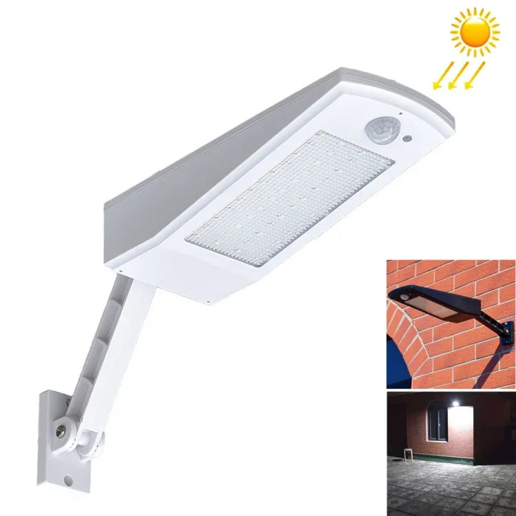 48 LEDs SMD 2835 900 LM 각도 조절 에너지 절약 조명 5V 3.2W 태양광 패널 포함, 6.8W 48 LEDs