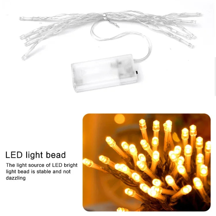1.5m 10등 크리스마스 눈사람 LED 장식 조명 스트링, 크리스마스 눈사람