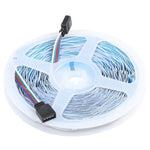 10m 300 LEDs SMD 5050 IP44 방수 RGB 조명 스트립 24키 리모컨 포함, EU 플러그, 10m 300 LEDs IP44