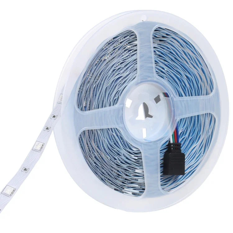 20m 600 LEDs SMD 5050 IP44 방수 RGB 조명 스트립 24키 블루투스 + 음악 리모컨 포함, EU 플러그, 20m 600 LEDs IP44