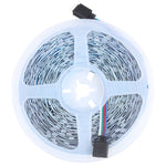 20m 600 LEDs SMD 5050 IP44 방수 RGB 조명 스트립 24키 블루투스 + 음악 리모컨 포함, EU 플러그, 20m 600 LEDs IP44