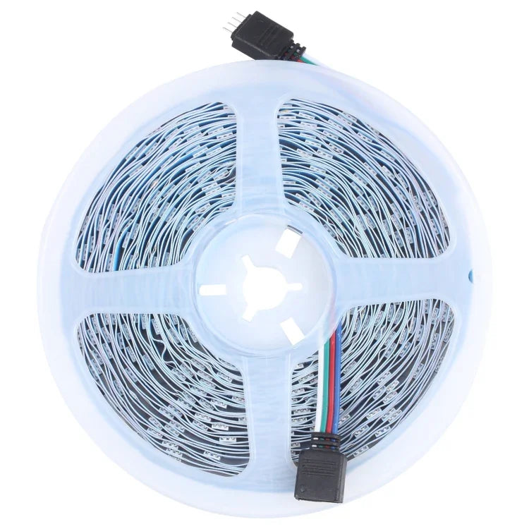 20m 600 LEDs SMD 5050 IP44 방수 RGB 조명 스트립 24키 블루투스 + 음악 리모컨 포함, EU 플러그, 20m 600 LEDs IP44