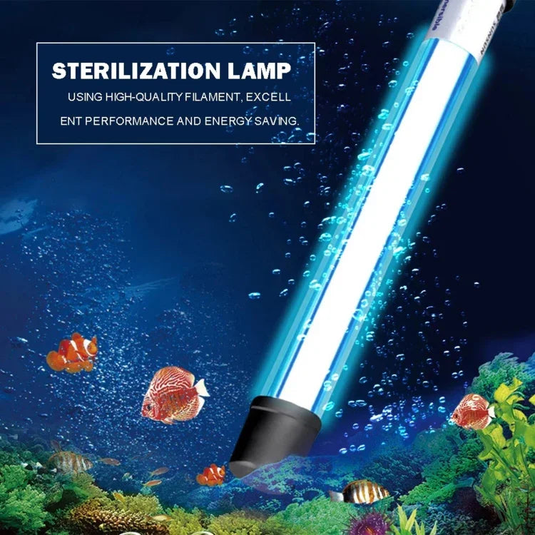 UV-003 3W 자외선 살균 램프 아쿠아리움 소독용, EU 플러그, 3W