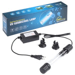 UV-009 9W 자외선 살균 램프 수족관용 소독등, EU 플러그, 9W
