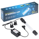 UV-011 11W 자외선 살균 램프 아쿠아리움 소독용, EU 플러그, 11W
