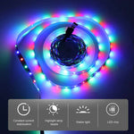 5m 베어 보드 2030 SMD RGB LED 로프 라이트, 12V, 2030 SMD RGB LED 5m 베어 보드