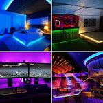 5m 베어 보드 2030 SMD RGB LED 로프 라이트, 12V, 2030 SMD RGB LED 5m 베어 보드