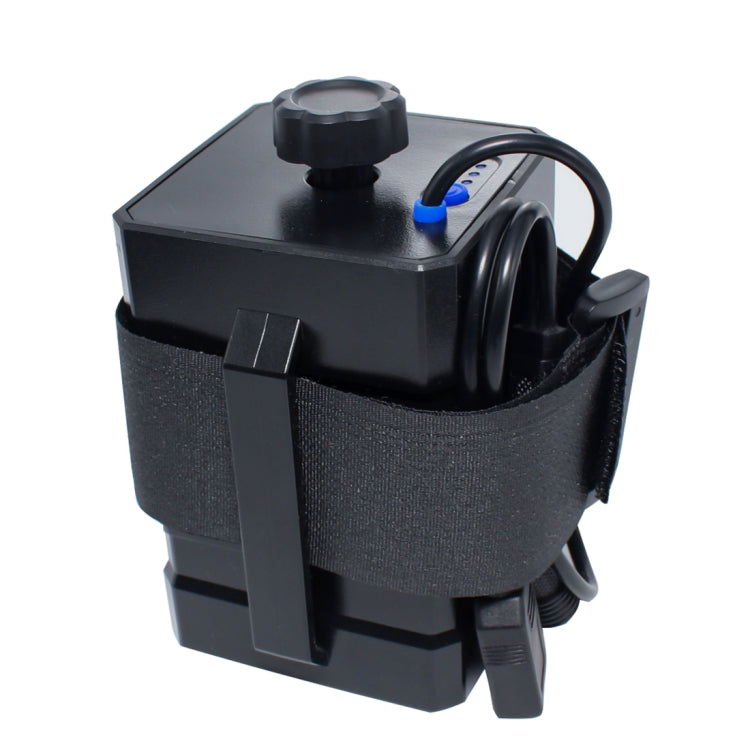 3셀 18650/26650 IPX7 방수 배터리 박스 12v 라운드 헤드 & 5v USB 커넥터 출력 전압 배터리 미포함, 12v