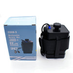 3셀 18650/26650 IPX7 방수 배터리 박스 12v 라운드 헤드 & 5v USB 커넥터 출력 전압 배터리 미포함, 12v
