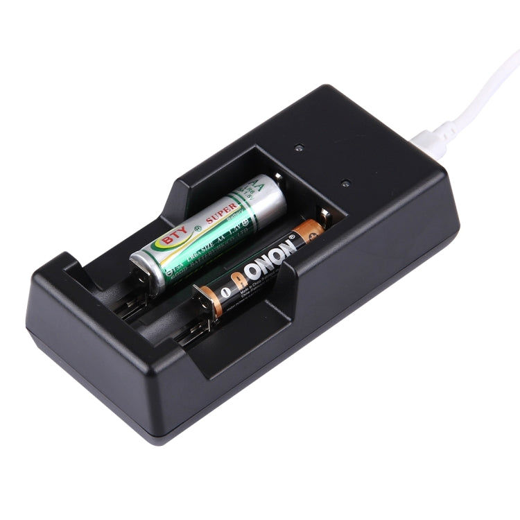 범용 USB 1.2V / 3.7V 충전식 배터리 충전기, 범용