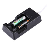 범용 USB 1.2V / 3.7V 충전식 배터리 충전기, 범용