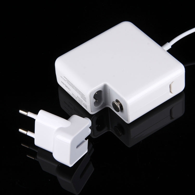 18.5V 4.6A 85W 5핀 L 스타일 MagSafe 1 전원 충전기, 애플 맥북 A1222 / A1290 / A1343용, 길이: 1.7m, EU 플러그
