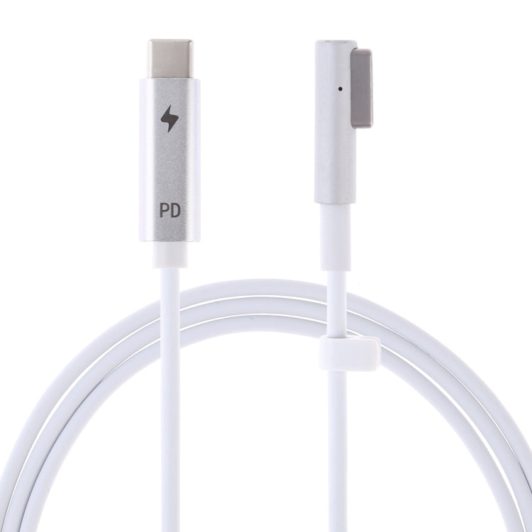 45W / 60W / 65W 5핀 MagSafe 1 (L자형) to USB-C / Type-C PD 충전 케이블, 45W / 60W / 65W MagSafe 1
