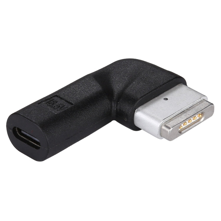 USB-C / Type-C 암컷 to 5핀 MagSafe 2 (T자형) 수컷 충전 어댑터, Type-C to MagSafe 2