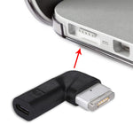 USB-C / Type-C 암컷 to 5핀 MagSafe 2 (T자형) 수컷 충전 어댑터, Type-C to MagSafe 2