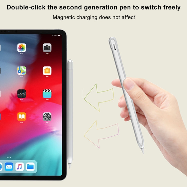 Apple Pencil 2용 메탈 매트 논슬립 스타일러스 펜 보호 케이스, Apple Pencil 2용