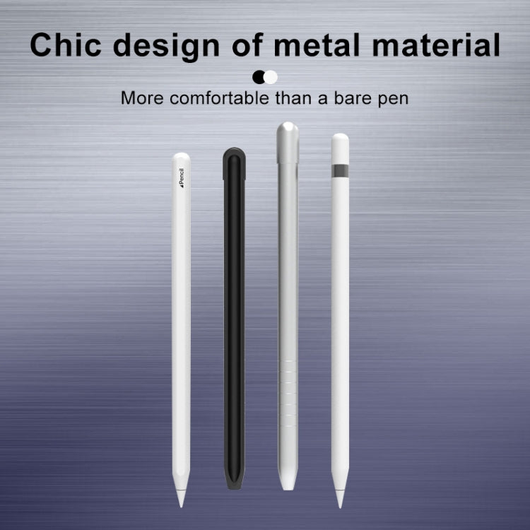 Apple Pencil 2용 메탈 매트 논슬립 스타일러스 펜 보호 케이스, Apple Pencil 2용