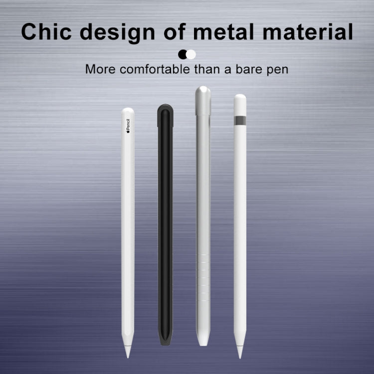 Apple Pencil 1용 메탈 매트 논슬립 스타일러스 펜 보호 케이스, Apple Pencil 1용