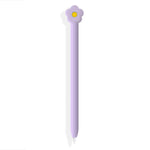 Apple Pencil 1용 귀여운 만화 실리콘 보호 커버 (오각별 핑크), Apple Pencil 1용