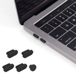 ENKAY 5-in-1 충전 포트용 방진 플러그, MacBook 12인치 / MacBook Pro 13.3 / 15.4인치 (2016/2017)용