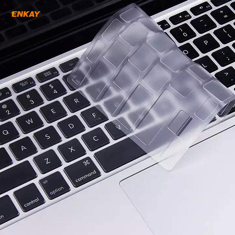 ENKAY TPU 키보드 보호 커버, MacBook Air 13.3인치 A1932 (2018) EU 버전, MacBook Air 13.3인치 A1932 (2018)용