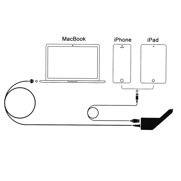 45W 14.85V 3.05A 5핀 T형 MagSafe 2 차량용 충전기 1 USB 포트 포함 for Apple MacBook A1466 / A1436 / A1465 / A1435 / MD224 / MD231 / MD761 / MD711, 길이: 1.7m, 45W 14.85V 3.05A