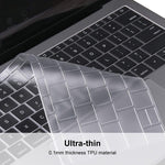 ENKAY TPU 키보드 보호 커버 for MacBook Pro 13.3인치 터치바 미포함 A1708 / MacBook 12 2015 A1534, 유럽 버전, 2016 MacBook Pro용