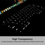 ENKAY TPU 키보드 보호 커버 for 2015 MacBook 12인치 (A1534) / MacBook Pro 13.3인치 터치바 미포함 (A1708), 유럽 버전, EU 버전