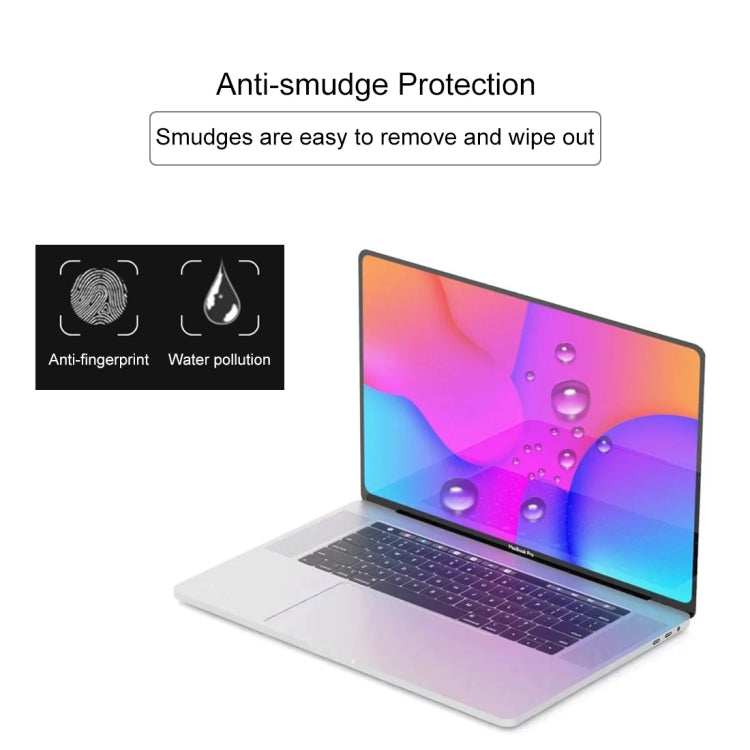 MacBook Pro 16인치용 9H 노트북 강화유리 화면 보호 필름, 1개