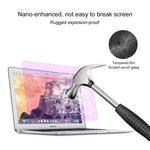 MacBook Air 13.3인치 (A1369 / A1466)용 9H 표면 경도 블루라이트 차단 방폭 강화유리 필름, MacBook Air 13.3인치 (A1369 / A1466)용
