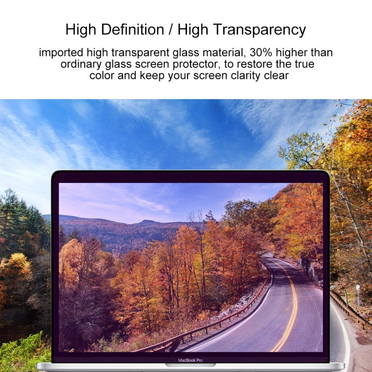 MacBook Retina 12인치 (A1534)용 9H 표면 경도 HD 방폭 강화유리 필름, MacBook Retina 12인치 (A1534)용