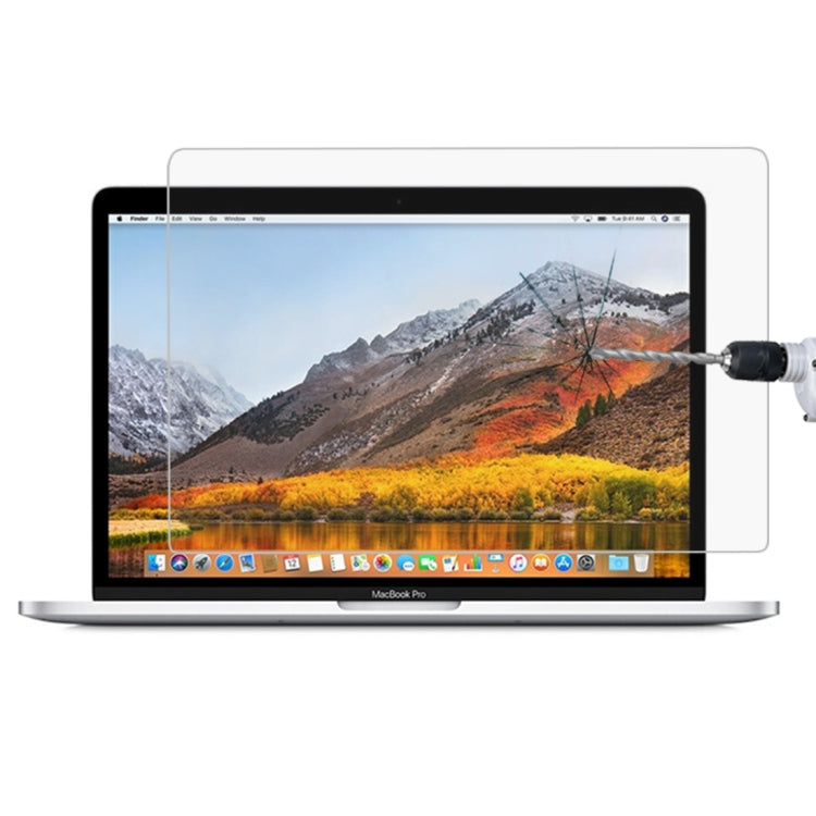 9H 표면 경도 HD 방폭 강화 유리 필름, Macbook Pro 13.3인치 터치 바 모델 (A1706)용