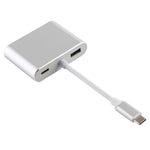 4 in 1 USB / Type-C to 4K HDMI + VGA + USB 3.0 인터페이스 다기능 어댑터