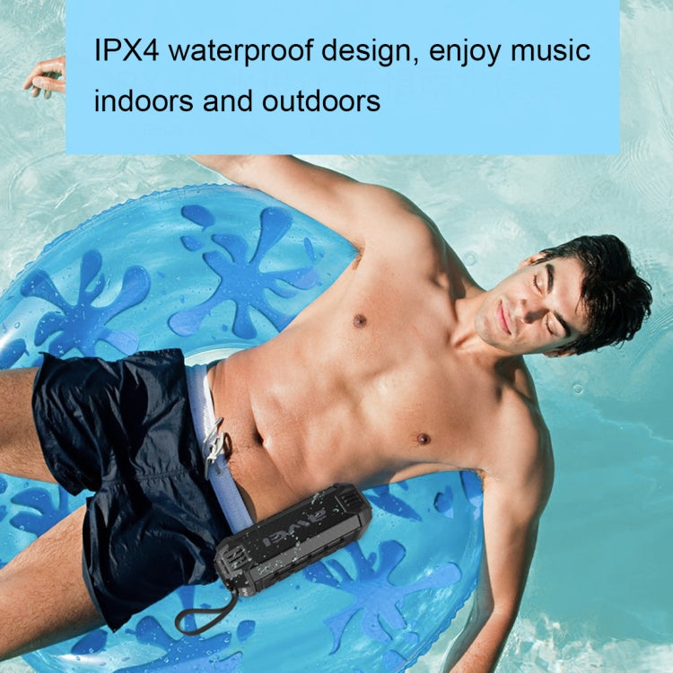 awei Y280 IPX4 블루투스 스피커 파워뱅크 강화된 베이스, 내장 마이크, FM / USB / TF 카드 / AUX 지원, Y280