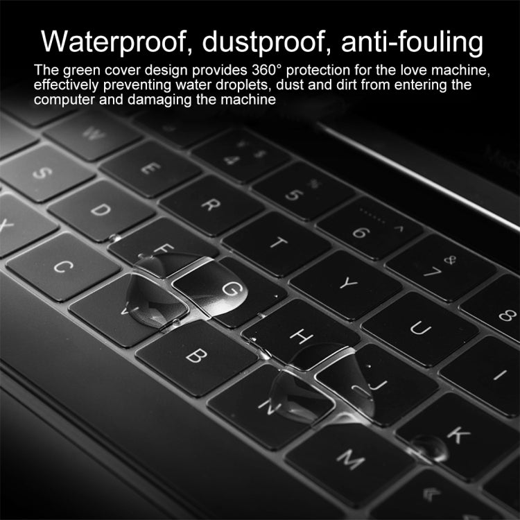 MacBook Pro 13 / 15 및 Air 13용 키보드 보호 실리카 겔 필름 (A1466 / A1502 / A1278 / A1286)